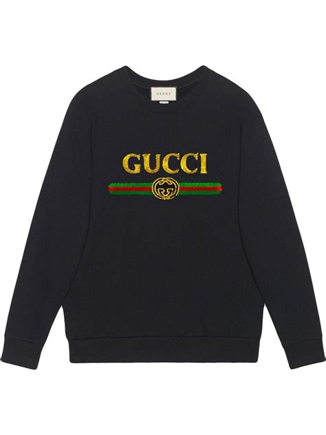 farfetch gucci sweatshirt|pre owned Gucci shoes.